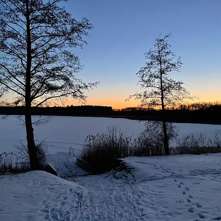 Casa de Férias 5 Sterne-ferienhaus Eisvogel Am Mit Sauna Und Kamin