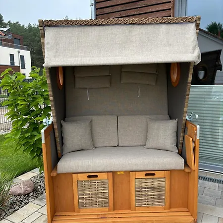 度假居 5 Sterne-ferienhaus Eisvogel Am Mit Sauna Und Kamin 克拉科夫西