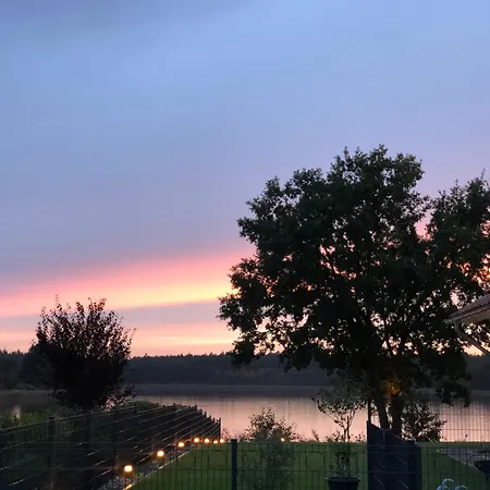 度假居 5 Sterne-ferienhaus Eisvogel Am Mit Sauna Und Kamin 克拉科夫西